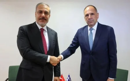 Greek and Turkish Foreign Ministers Debate Middle East Developments