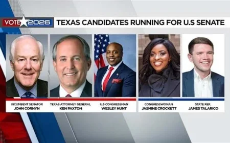 Texas U.S. Senate Primary Election Results March 2026