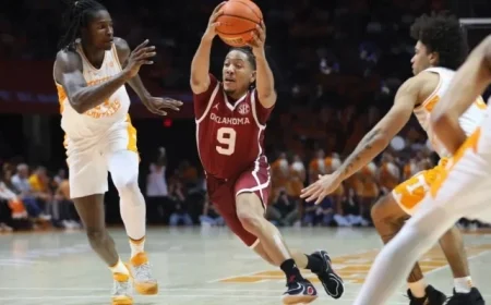 Mizzou Concludes Regular Season at Oklahoma in MBB Finale