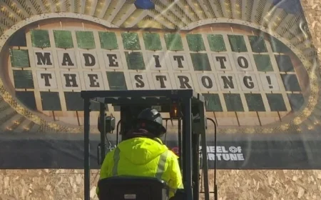 “Strong Museum Welcomes Iconic ‘Wheel of Fortune’ Puzzle Board”