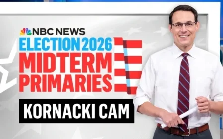 Steve Kornacki Analyzes Midterm Primary Results: Watch Live