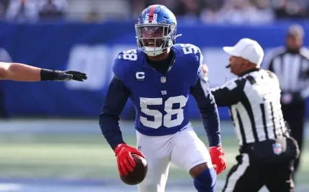 Giants Reshape Roster, Release Linebacker Bobby Okereke