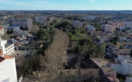Jacques Chirac park reshapes Nîmes: a former nursery becomes the city’s green diagonal