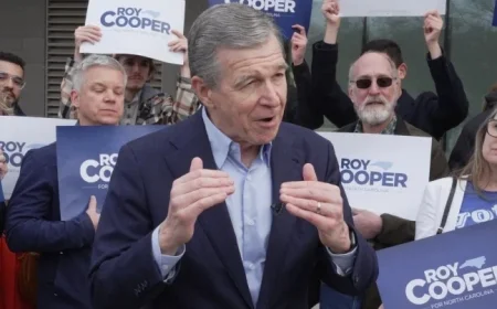 Roy Cooper Clinches North Carolina Senate Nod as Polls Close in Texas, Setting Up November Showdown