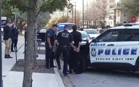 Paxton watch party arrest: 5 details Dallas police confirmed after a masked man was detained nearby