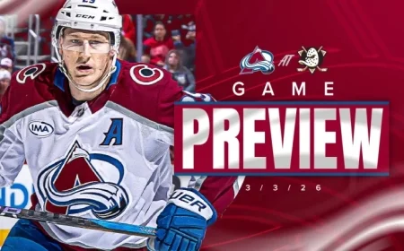 Avalanche Vs Ducks: a late-night back-to-back, and the thin line between momentum and fatigue