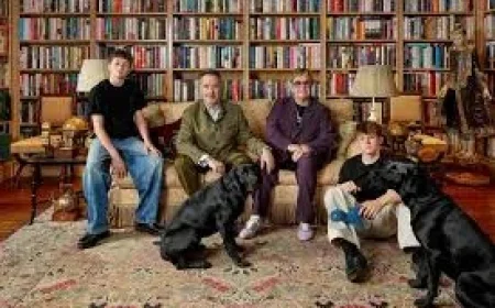 Celebrity News — Elton John’s family portrait hung in National Portrait Gallery (celebrity news)