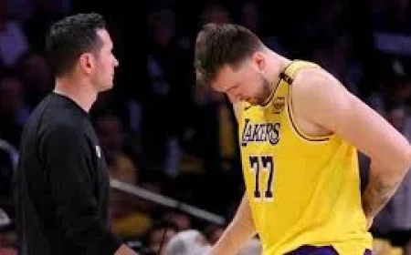 Lakers Bench Exchange: Redick Calls Sideline Tiff with Doncic ‘Very Normal’ — 3 Takeaways