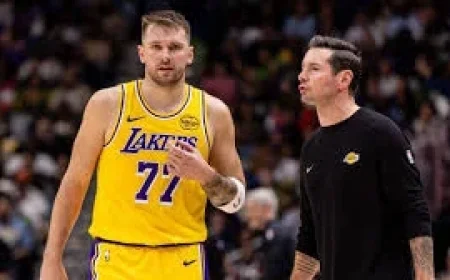 Luka Dončić sideline clip goes viral as JJ Redick calls it ‘very normal’