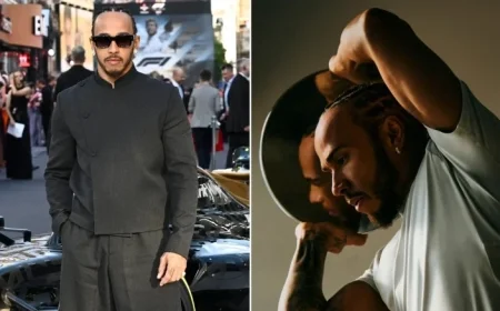 Lewis Hamilton’s 74-Piece Lululemon Edit Drops in Australia — What Fans Need to Know