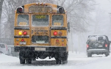 School Cancellations as Wintry Mix Creates Midweek Hazard in Connecticut