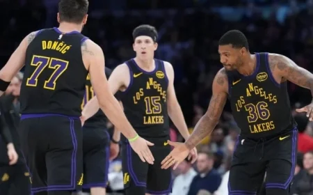 LeBron, Luka, Reaves Shine in Lakers’ Victory Over Pelicans