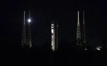 Rocket Launch Today: Before Dawn at Cape Canaveral, a Workday Begins in the Dark
