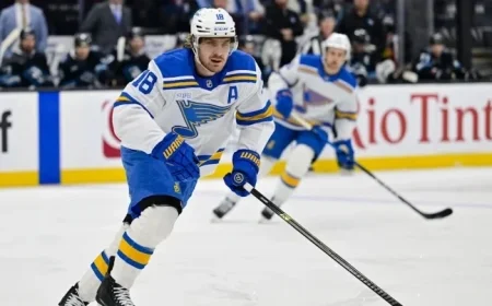 New Team Engages in Intense Negotiations with Blues for Robert Thomas