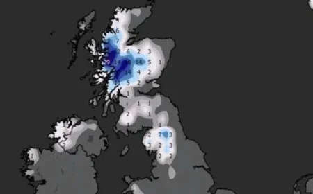 Snow maps show 25 towns bracing for an eight-day winter blast