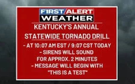 Tornado Warning test set for Lexington as Kentucky statewide drill hits Wednesday morning