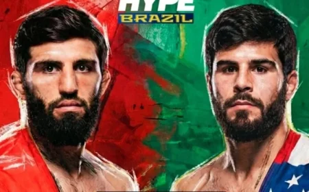 Georgio Poullas Withdraws from Tsarukyan Rematch