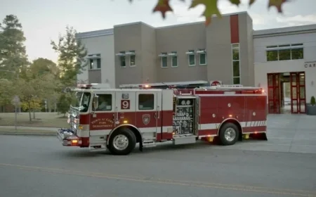 Cary Leads Driving Change with the East Coast’s First Electric Fire Truck