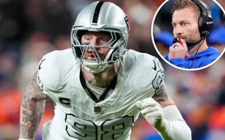 Raiders’ Maxx Crosby Shows Interest in Joining Los Angeles Rams