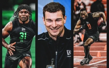 2026 NFL Mock Draft: Jeremiyah Love, Fernando Mendoza Shine in Top 5 After Combine