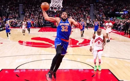 Knicks Triumph Over Raptors 111-95, Limit Opponents Below 100 Points Again