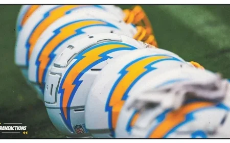 Football Scores Today as Chargers Release Three Players as 2026 Approaches