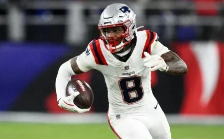 Patriots to Release Stefon Diggs After One Season as Wide Receiver