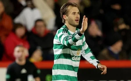 Celtic Close in on Hearts as Benjamin Nygren Hits Winner