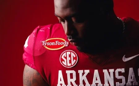 Arkansas Razorbacks Secure Major Jersey Patch Deal with Tyson Foods