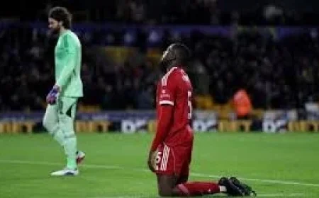 Pl Table: Liverpool left stunned by late Wolves show