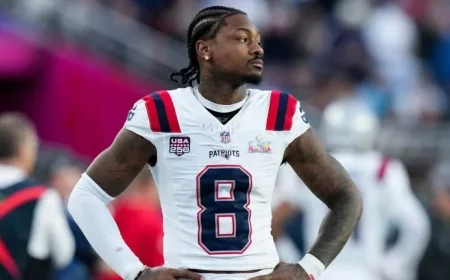 Patriots releasing WR Stefon Diggs after one season