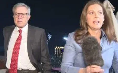 Erin Burnett keyword clash as broadcast sirens force on-air shelter move