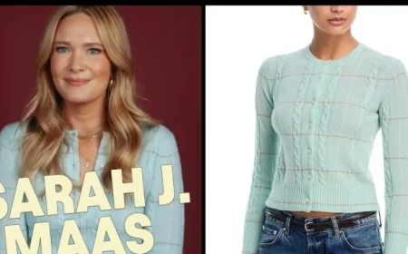 Call Her Daddy Sarah J Maas: A Tease, a $365 Cardigan and the ACOTAR 6 Question as 8 p.m. ET Approaches