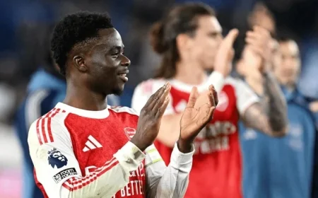 Saka Declares “It’s a Beautiful Day” in Exclusive Interview