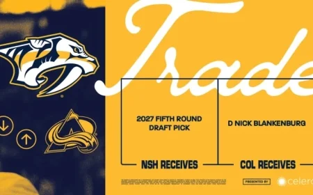 Nick Blankenburg trade reveals 2 timelines: Nashville stockpiles picks as Colorado buys blue-line depth