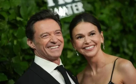 Sutton Foster and Hugh Jackman spark fresh marriage talk after PDA-packed LAX arrival