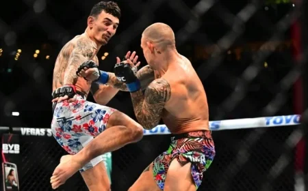 Max Holloway, Oliveira have more at stake at UFC 326 than only the BMF Title