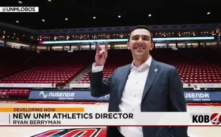 New Mexico Basketball Meets a New Power Center: What Ryan Berryman’s Appointment Signals Inside UNM Athletics