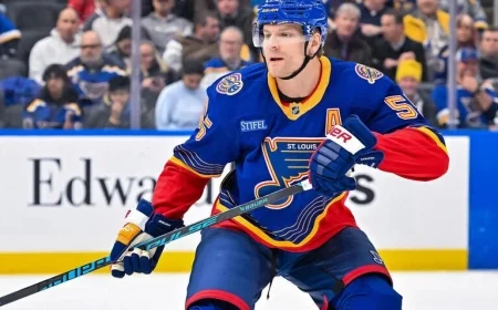 Sabres Close to Finalizing Trade for Blues’ Parayko