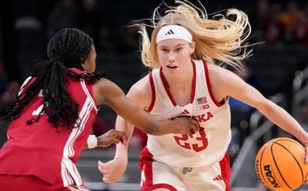 Nebraska Women Exit Big Ten Tournament After Second-Half Collapse