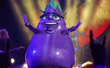 The Masked Singer S14 Episode 8: Eggplant Identity Unveiled