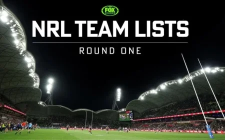 Nrl Games Round 1 Late Mail: Teams and Big Calls