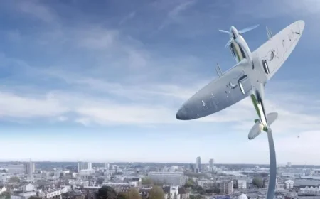 Spitfire’s maiden flight marked in Southampton 90 years on as city prepares a monument