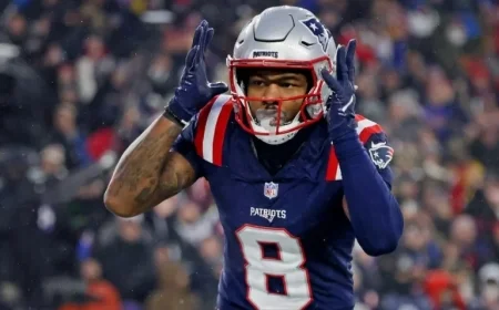 Patriots Release Stefon Diggs Following League Year Commencement