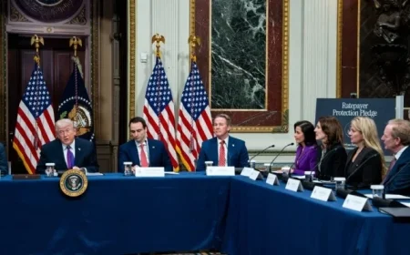 Seven Tech Giants Pledge to Control Data Center Electricity Costs