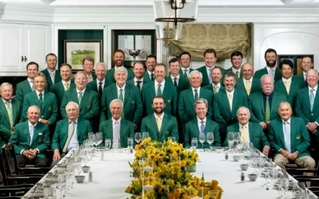 Scottie Scheffler and the unwritten rules of the Masters Champions Dinner: where you sit, what you don’t touch