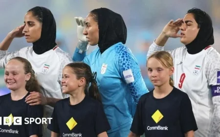 Iranian Footballers Sing Anthem and Salute at Asian Cup Following Silence