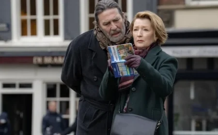 Lesley Manville, as stage and screen ‘feed each other’ after her latest film role