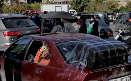 Beyrouth at a Turning Point as Mass Evacuations Unfold