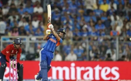 India National Cricket Team Vs England Cricket Team Match Scorecard as T20 World Cup 2026 Semi-Final Unfolds
